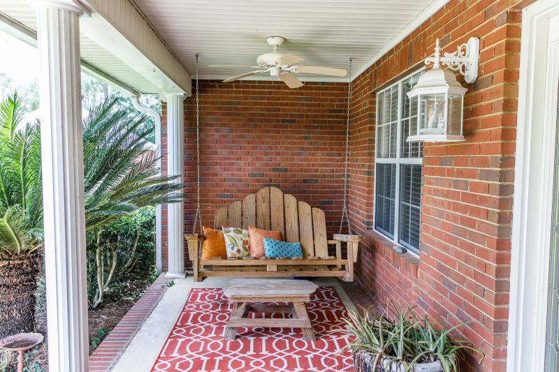Front Porch Brick Repair