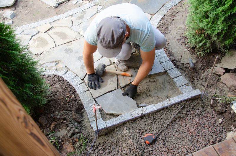 Masonry Pathway Installation